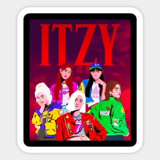 Itzy Skys The Limit Sticker